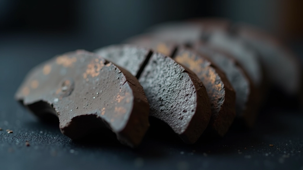 Close-up comparison of brake pads showing different material compositions and manufacturing quality